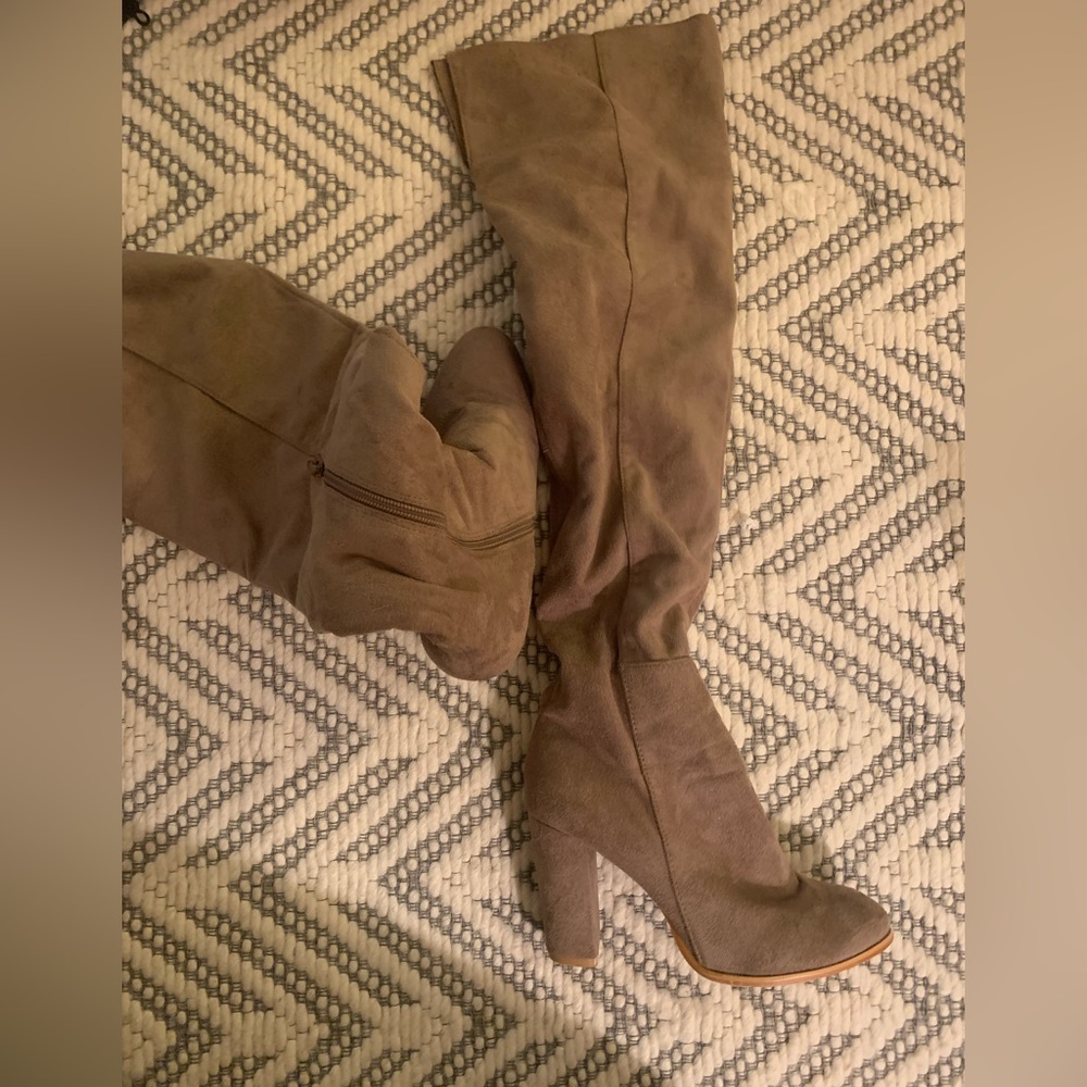 ASOS Thigh High Heeled Boots
